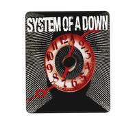 The SOAD Down Music Rock Band System Tapis de Souris - Grand Tapis Gamer Antidérapant avec Bords Cousus - Base en Caoutchouc - Bureau, PC, Gaming - Accessoire Cadeau Fan de Rock 10 x 12 inch