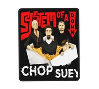 The SOAD Down Music Rock Band System Tapis de Souris - Grand Tapis Gamer Antidérapant avec Bords Cousus - Base en Caoutchouc - Bureau, PC, Gaming - Accessoire Cadeau Fan de Rock 7.9 x 9.5 in