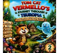 The Soap Bubble Spirit: Humorous, child-friendly cat stories in 14 chapters, published as individual volumes: TOM CAT VERMELLOS' JOURNEY THROUGH TEUROPIA
