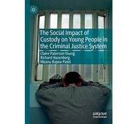 The Social Impact Of Custody On Young People In The Criminal Justice System