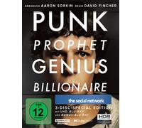 The Social Network (Limited Steelbook, 4K-UHD+2 Blu-rays)