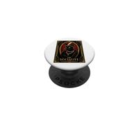 The Socialite Art Déco Black Cat Murder Mystery PopSockets PopGrip Adhésif