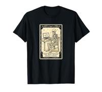 The Software Developer Tarot Card - Halloween Spooky Gothic T-Shirt