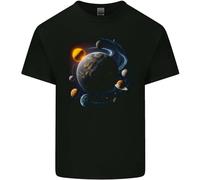The Solar System Space Planets Astronomy Mens Cotton T-Shirt Tee Top