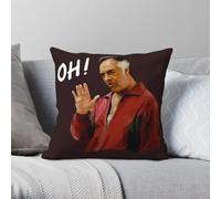 The Sopranos Paulie Walnuts Taie d'oreiller carrée en polyester et lin velours imprimé fermeture éclair Housse de coussin décorative