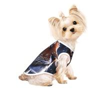 The Sorrow of Tigers - Chemise pour chien de petite taille, t-shirt pour animaux de compagnie, vêtements doux et respirants pour chats et chiens, convient pour les petits animaux de compagnie