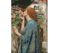 the soul of rose Counted Cross Stitch Kit,14ct,198*288stitch 48*63cm Count Cross Stitches by sweet home