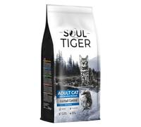 The Soul of the Tiger - Croquettes pour chats adultes à l’estomac sensible, pour contrôle anti-boules de poils, 3 kg