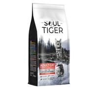 The Soul of the Tiger - Croquettes pour chats adultes castrés, à la formule délicate sans céréales, goût saumon et pommes de terre, 3 kg
