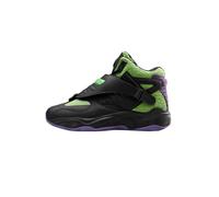 The Souled Store The Incredible Hulk Baskets montantes pour homme et garçon Noir et vert et violet Streetwear Trainer Baskets respirantes en maille rembourrée Semelle épaisse en caoutchouc Sangle