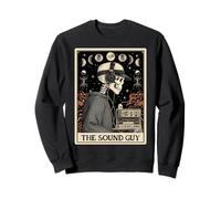The Sound Guy Carte de Tarot ingénieur du Son Sweatshirt