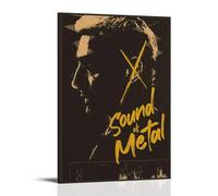 The Sound of Metal Poster Peinture décorative sur toile Art mural pour salon, chambre à coucher, art mural, impression d'image moderne, décoration de salle familiale, 60 x 90 cm