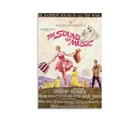 THE SOUND OF MUSIC VIE VINTAGE MOVIE Toile Poster Décoration Salon Art Mural Chambre Peinture Impression Murale Peinture Art Moderne Home Boy Chambre Impression Peinture Murale Fille Vacances 24x