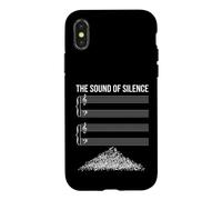 The Sound of Silence - Bassiste à Cordes de Bassiste Coque pour iPhone X/XS
