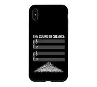 The Sound of Silence - Bassiste à Cordes de Bassiste Coque pour iPhone XS Max