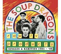 The Soup Dragons – Raw TV Products: Singles & Rarities 1985–88 – Vinyle rouge