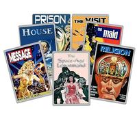 The Space-Age Lenormand Jeu de 50 cartes Oracle avec art rétro science-fiction