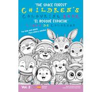 The space forest: Children´s colouring book