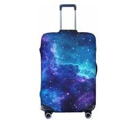 The Space Star Galaxy Housse de protection élastique pour valise de voyage Motif imprimé anti-rayures, Noir , S