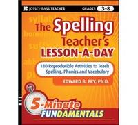 The Spelling Teachers LessonaDay by Fry & Edward B. Laguna Beach & California Edward B. Fry (Auteur)