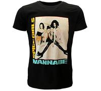 The Spice Girls T Shirt Wannabe Logo Nouveau Officiel Homme Noir Size Large
