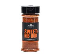 The Spice Lab Sweet Rib Rub pour fumer - Assaisonnement BBQ Rub - Shaker de 164,4 g - Épices douces entièrement naturelles pour poulet, poitrine de porc, bœuf haché et côtes de dos de bébé - Épices