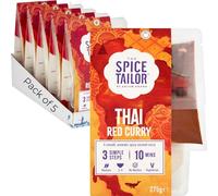 The Spice Tailor Kit repas de sauce au curry rouge thaïlandais, 275 g (lot de 5)