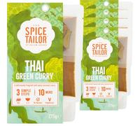 The Spice Tailor - Kit repas de sauce curry asiatique, curry vert thaïlandais, lot de 5, végétarien