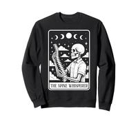 The Spine Whisperer Chiropractor Carte de Tarot chiropratique Sweatshirt
