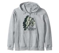 The Spirit Natural Born Hunter Outdoorsman Sweat à Capuche