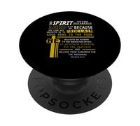 The Spirit of The Lord is on Me Verse des Écritures Isaiah 61 PopSockets PopGrip Adhésif