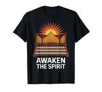The Spirit Pipe Organ Sunrise Design T-Shirt