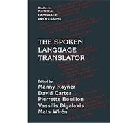 The Spoken Language Translator, Studies in Natural Language Processing