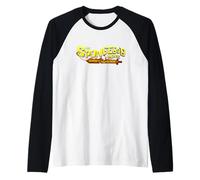 The Spongebob Movie: Search for Squarepants Logo Cartoon Manche Raglan