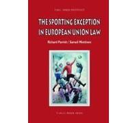 The Sporting Exception In European Union Law