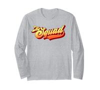 The Squad Group Family Retro Classic 80s/90s Graphic Manche Longue