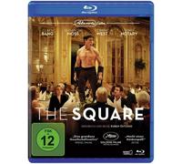 The Square (Blu-ray) Bang, Claes, Moss, Elisabeth, West, Dominic, Notary, Terry