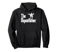 The Squatfather Gym Fun Workout Deadlift Parodie Papa Men Sweat à Capuche