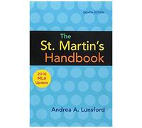 The St. Martin's Handbook With 2016 Mla Update