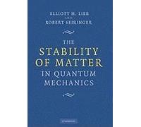 The Stability Of Matter In Quantum Mechanics