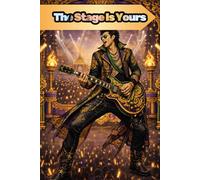 THE STAGE IS YOURS: Songwriter’s Performance Journal: 120 Pages Hybrid Lyric & Guitar Staff Paper Notebook, Modern Thai Rock Art Edition, Premium Musician's Diary (6 x 9 inches)