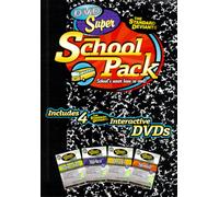 The Standard Deviants - Super School Pack (Algebra 1, Spanish 1, Basic Math, Physics 1) [Import USA Zone 1]