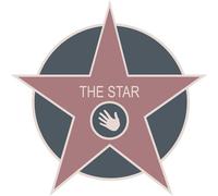 The Star (10x10cm) - Sticker/Autocollant