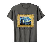 The Starry Night Tee Shirts, Cool Vincent Van Gogh Painter T-Shirt