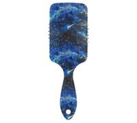 The Starry Sky A Shooting Star Passing by Brosse à cheveux antistatique pour brushing Conçu pour les cheveux fins avec poignée ergonomique cepillo para cabello rizado