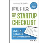 The Startup Checklist: 25 Steps to a Scalable, High-growth Business
