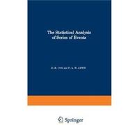 The Statistical Analysis of Series of Events - David R. Cox - Springer Nature B.V. - Livre en Anglais - Paperback David R. CoxDavid R. Cox (Auteur)