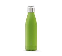 The Steel Bottle Bouteille isotherme en acier inoxydable, avec isolation sous vide à double paroi, capacité de 500 ml, fermeture hermétique, portable, GAL-130328, vert, M