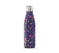 The Steel Bottle - Bouteille Isotherme en Acier Inoxydable, Isolation sous Vide à Double paroi, capacité 500 ML, Fermeture hermétique, Bouteille d'eau Portable (Art#5 Cartoon Flowers)