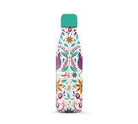 The Steel Bottle - Bouteille isotherme en acier inoxydable, isolation sous vide à double paroi, capacité 500 ml, fermeture hermétique, bouteille d'eau portable (Phoenix)